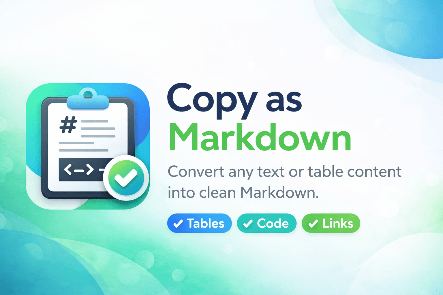 Copy as Markdown